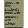 Objective First Student's Book With Answers With Cd-Rom door Wendy Sharp