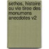 Sethos, Histoire Ou Vie Tiree Des Monumens Anecdotes V2