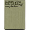 Sämtliche Werke - Historisch-Kritische Ausgabe Band 28 door Gottfried Keller