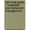 Test Prep Guide - Hospitality And Restaurant Management door Nra Educational Foundation