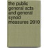 The Public General Acts And General Synod Measures 2010