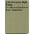 Yamaha Pop-Style Solos: Trombone/Baritone B.C./ Bassoon