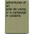 Adventures Of An Aide-De-Camp, Or A Campaign In Calabria