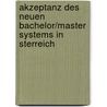 Akzeptanz Des Neuen Bachelor/Master Systems In Sterreich door Vit Hoskovec