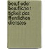Beruf Oder Berufliche T Tigkeit Des Ffentlichen Dienstes