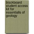 Blackboard Student Access Kit For Essentialls Of Geology