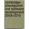 Cambridge Checkpoints Vce Software Development 2008-2010 door John David Dawson