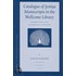 Catalogue Of Jyotisa Manuscripts In The Wellcome Library