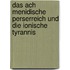 Das Ach Menidische Perserreich Und Die Ionische Tyrannis