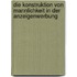 Die Konstruktion Von Mannlichkeit In Der Anzeigenwerbung