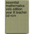 Essential Mathematics Vels Edition Year 8 Teacher Cd-Rom