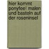 Hier Kommt Ponyfee! Malen Und Basteln Auf Der Roseninsel