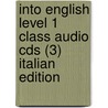 Into English Level 1 Class Audio Cds (3) Italian Edition door Jeff Stranks