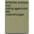 Kritische Analyse Von Rating-Agenturen Bei Verbriefungen