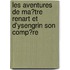Les Aventures De Ma?Tre Renart Et D'Ysengrin Son Comp?Re
