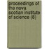 Proceedings Of The Nova Scotian Institute Of Science (8)