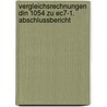 Vergleichsrechnungen Din 1054 Zu Ec7-1. Abschlussbericht by Martin Ziegler