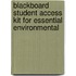Blackboard Student Access Kit For Essential Environmental