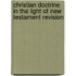 Christian Doctrine In The Light Of New Testament Revision