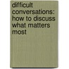 Difficult Conversations: How To Discuss What Matters Most by Douglas Stone