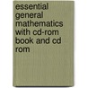 Essential General Mathematics With Cd-Rom Book And Cd Rom door Peter Jones