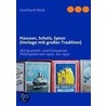Hausser, Scholz, Spear & Co (Verlage Mit Groer Tradition) by Leonhard Stork
