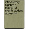 Introductory Algebra / Mathxl 12 Month Student Access Kit door Marvin L. Bittinger