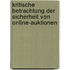 Kritische Betrachtung Der Sicherheit Von Online-Auktionen
