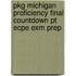 Pkg Michigan Proficiency Final Countdown Pt Ecpe Exm Prep