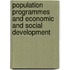 Population Programmes And Economic And Social Development