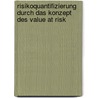 Risikoquantifizierung Durch Das Konzept Des Value At Risk door Bjorn Wilke