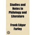 Studies And Notes In Philology And Literature (Volume 11)