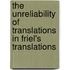 The Unreliability Of Translations In Friel's Translations