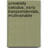 University Calculus, Early Transcendentals, Multivariable
