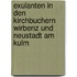Exulanten In Den Kirchbuchern Wirbenz Und Neustadt Am Kulm