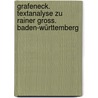 Grafeneck. Textanalyse zu Rainer Gross. Baden-Württemberg door Rainer Gross