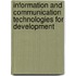 Information And Communication Technologies For Development
