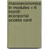 Macroeconomics in Modules + 6 Month Econportal Access Card