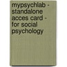 Mypsychlab - Standalone Acces Card - For Social Psychology door Robert A. Baron
