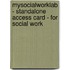 Mysocialworklab - Standalone Access Card - For Social Work