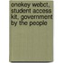 Onekey Webct, Student Access Kit, Government By The People