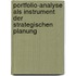 Portfolio-Analyse Als Instrument Der Strategischen Planung