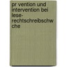 Pr Vention Und Intervention Bei Lese- Rechtschreibschw Che door Jessie G. Rg