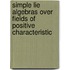 Simple Lie Algebras Over Fields of Positive Characteristic