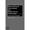 State And Local Government And Public/Private Partnerships door William G. Colman