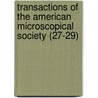 Transactions Of The American Microscopical Society (27-29) door Unknown Author