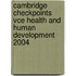 Cambridge Checkpoints Vce Health And Human Development 2004