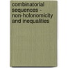 Combinatorial Sequences - Non-Holonomicity And Inequalities door Stefan Gerhold