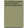 Die Mittelbare Grundst Cksschenkung Im Schenkungsteuerrecht door Claus-Hinrich Buschkamp