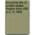 Encyclop Dia of United States History from 458 A.D. to 1902